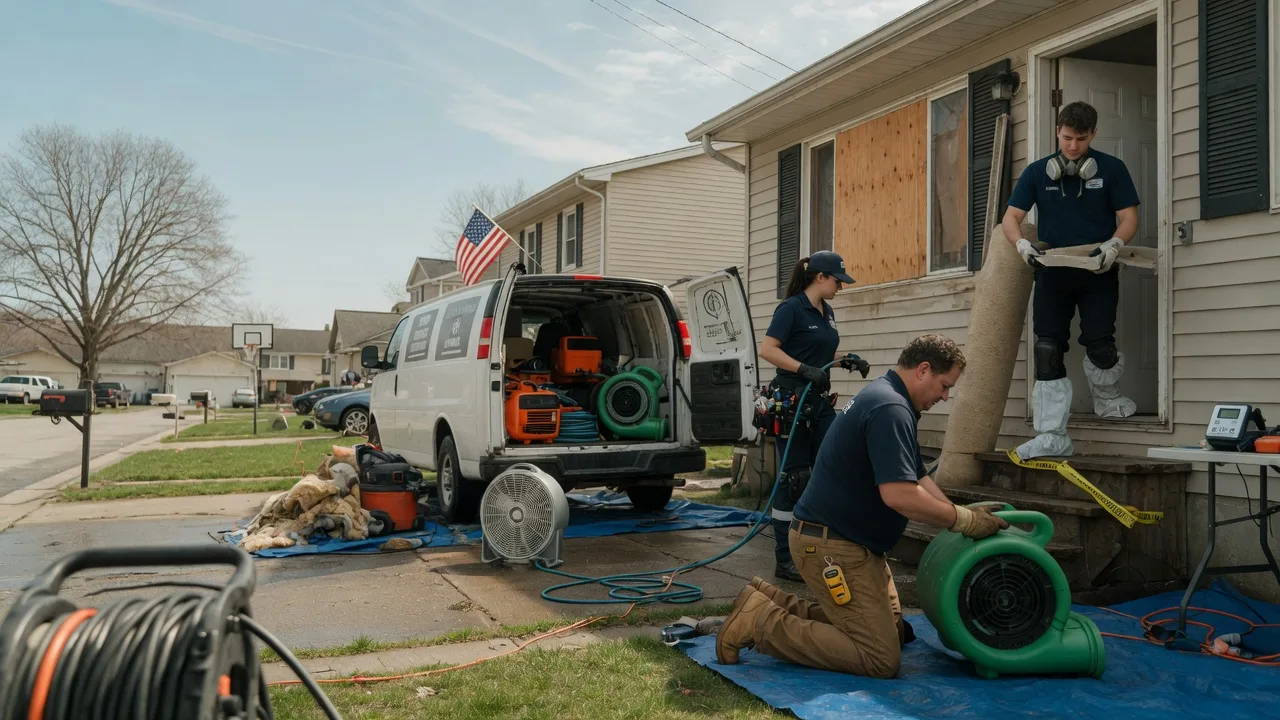 Water Damage Restoration in La Belle, MO near me